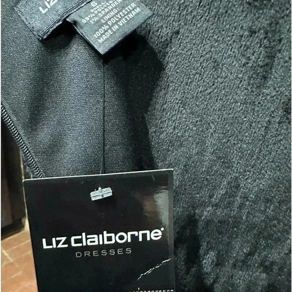 Liz Claiborne Women’s Dress sleeveless Black size 6 classic Minimalist timeless - Picture 7 of 9